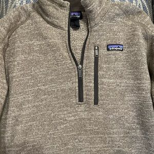Patagonia 1/4 Zip Knit Sweatshirt Better Sweater